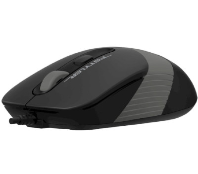 Миша A4Tech Fstyler FM10ST, Grey, USB/ USB-C, оптична, 600-1600 dpi, 3 кнопки, 1.5 м