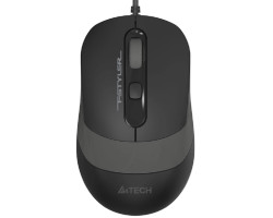 Миша A4Tech Fstyler FM10ST, Grey, USB/ USB-C, оптична, 600-1600 dpi, 3 кнопки, 1.5 м