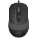 Миша A4Tech Fstyler FM10ST, Grey, USB/ USB-C, оптична, 600-1600 dpi, 3 кнопки, 1.5 м