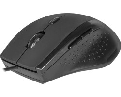 Миша Defender Accura MM-362, Black, USB, оптична, 800/ 1200/ 1600 dpi, 6 кнопок, 1.5 м (52362)-foto3