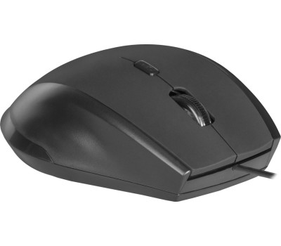 Миша Defender Accura MM-362, Black, USB, оптична, 800/ 1200/ 1600 dpi, 6 кнопок, 1.5 м (52362)
