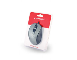 Миша Gembird MUS-6B-01-BG, оптика, Black/ Grey USB, 1600 DPI-foto3