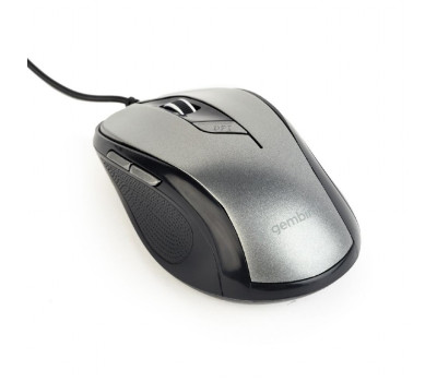 Миша Gembird MUS-6B-01-BG, оптика, Black/ Grey USB, 1600 DPI Миша Gembird MUS-6B-01-BG, оптика, Black/ Grey USB, 1600 DPI