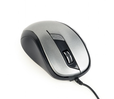 Миша Gembird MUS-6B-01-BG, оптика, Black/ Grey USB, 1600 DPI Миша Gembird MUS-6B-01-BG, оптика, Black/ Grey USB, 1600 DPI