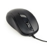 Миша Gembird MUS-6B-01, оптика, Black USB, 1600 DPI