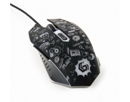 Миша Gembird MUS-6B-GRAFIX-01, оптика, Black USB, 3600 DPI, підсвічування-foto3