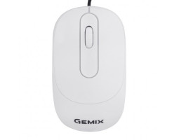 Миша Gemix GM145 White, Optical, USB, 800 dpi (GM145WH) Миша Gemix GM145 White, Optical, USB, 800 dpi (GM145WH)