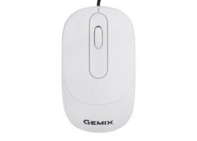 Миша Gemix GM145 White, Optical, USB, 800 dpi (GM145WH)