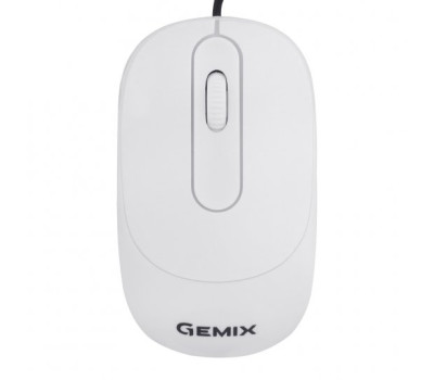 Миша Gemix GM145 White, Optical, USB, 800 dpi (GM145WH)
