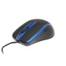 Миша Havit HV-MS753 Black/ Blue, Optical, USB, 1000 dpi