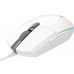 Миша Logitech G102 LIGHTSYNC, White, USB, оптична, 200-8000 dpi, (910-005809)