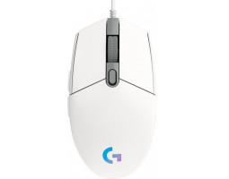 Миша Logitech G102 LIGHTSYNC, White, USB, оптична, 200-8000 dpi, (910-005809) Миша Logitech G102 LIGHTSYNC, White, USB, оптична, 200-8000 dpi, (910-005809)