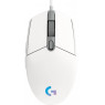Миша Logitech G102 LIGHTSYNC, White, USB, оптична, 200-8000 dpi, (910-005809)