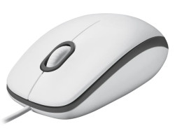 Мышь Logitech M100, White, USB, оптическая, 1000 dpi, 3 кнопки, 1.8 м (910-006764)-foto2