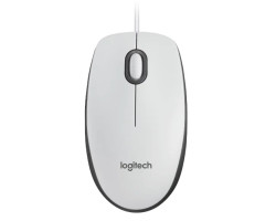 Мышь Logitech M100, White, USB, оптическая, 1000 dpi, 3 кнопки, 1.8 м (910-006764)