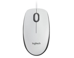 Мышь Logitech M100, White, USB, оптическая, 1000 dpi, 3 кнопки, 1.8 м (910-006764)