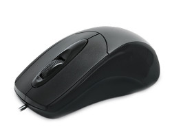 Миша REAL-EL RM-207, Black, USB, оптична, 1000 dpi, 3 кнопки, 1,2 м-foto2