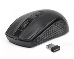 Миша REAL-EL RM-308 Wireless, Black, бездротова, USB, оптична, 1600 dpi, 4 кнопки, 2xAAA (RM-308)