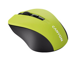 Миша бездротова Canyon MW-1, Yellow/ Black, USB (2.4 GHz), оптична, (CNE-CMSW1Y)-foto3