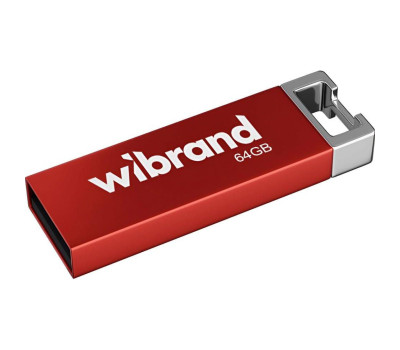 USB Flash Drive 64Gb Wibrand Chameleon, Red, USB 2.0 (WI2.0/ CH64U6R)