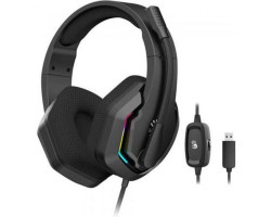 Наушники A4Tech Bloody G260 Black ігровые, микрофон, 7.1 виртуальный звук, подсветка 7 цветов, USB