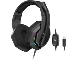 Наушники A4Tech Bloody G260 Black ігровые, микрофон, 7.1 виртуальный звук, подсветка 7 цветов, USB