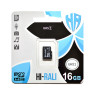 Карта пам`яті microSDHC, 16Gb, Hi-Rali, Class10 UHS-I U1, без адаптера (HI-16GBSD10U1-00)