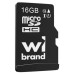Карта пам`яті microSDHC, 16Gb, Wibrand, Class10 UHS-I U1, без адаптера (WICDHU1/ 16GB)