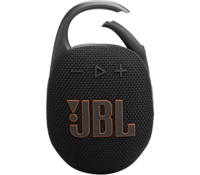 Колонка портативна 1.0 JBL Clip 5 Black, 7B, Bluetooth, живлення від акумулятора Колонка портативна 1.0 JBL Clip 5 Black, 7B, Bluetooth, живлення від акумулятора
