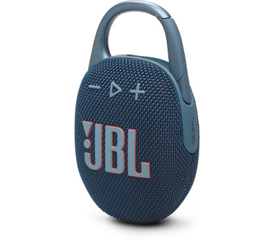 Колонка портативна 1.0 JBL Clip 5 Blue, 7B, Bluetooth, живлення від акумулятора, (JBLCLIP5BLU)