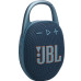 Колонка портативна 1.0 JBL Clip 5 Blue, 7B, Bluetooth, живлення від акумулятора, (JBLCLIP5BLU)