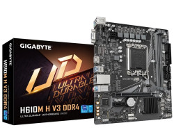 Мат.плата LGA1700, Gigabyte H610M H V3 DDR4, VGA/ HDMI, MicroATX