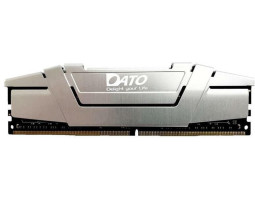 DDR4 8Gb, 3200 MHz, DATO Extreme, Grey, 16-18-18-36, 1.35V, з радіатором (EXB8G4DLDND32) DDR4 8Gb, 3200 MHz, DATO Extreme, Grey, 16-18-18-36, 1.35V, з радіатором (EXB8G4DLDND32)
