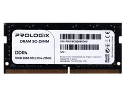 SO-DIMM DDR4 16Gb, 2666 MHz, ProLogix, 1.2V, CL19 (PRO16GB2666D4S)