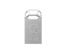Флеш накопичувач USB 16Gb T&G Metal TG110, Silver, USB 2.0 (TG110-16G)