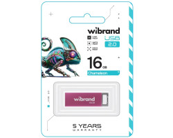 Флеш накопичувач USB 16Gb Wibrand Chameleon, Pink, USB 2.0 (WI2.0/ CH16U6P)-foto2