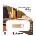 Флеш накопичувач USB 256Gb Kingston DataTraveler SE9 G3, Gold, USB 3.2 Gen 1, до 220/ 100 МБ/ с (DTSE9
