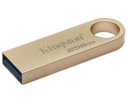 Флеш накопичувач USB 256Gb Kingston DataTraveler SE9 G3, Gold, USB 3.2 Gen 1, до 220/ 100 МБ/ с (DTSE9-foto3