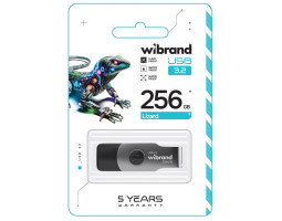 Флеш накопичувач USB 256Gb Wibrand Lizard, Grey, USB 3.2 Gen 1 (WI3.2/ LI256P9B) Флеш накопичувач USB 256Gb Wibrand Lizard, Grey, USB 3.2 Gen 1 (WI3.2/ LI256P9B)