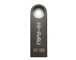 Флеш накопичувач USB 32Gb Hi-Rali Shuttle, Black, USB 2.0 (HI-32GBSHBK)
