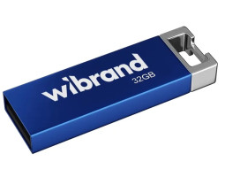 Флеш накопичувач USB 32Gb Wibrand Chameleon, Blue, USB 2.0 (WI2.0/ CH32U6U)