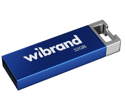 Флеш накопичувач USB 32Gb Wibrand Chameleon, Blue, USB 2.0 (WI2.0/ CH32U6U) Флеш накопичувач USB 32Gb Wibrand Chameleon, Blue, USB 2.0 (WI2.0/ CH32U6U)
