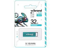 Флеш накопичувач USB 32Gb Wibrand Chameleon, Light Blue, USB 2.0 (WI2.0/ CH32U6LU)-foto2