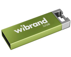 Флеш накопичувач USB 32Gb Wibrand Chameleon, Light Green, USB 2.0 (WI2.0/ CH32U6LG)