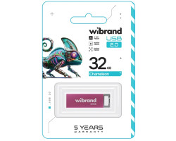 Флеш накопичувач USB 32Gb Wibrand Chameleon, Pink, USB 2.0 (WI2.0/ CH32U6P)-foto2