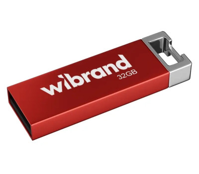 Флеш накопичувач USB 32Gb Wibrand Chameleon, Red, USB 2.0 (WI2.0/ CH32U6R)