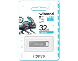 Флеш накопичувач USB 32Gb Wibrand Chameleon, Silver, USB 2.0 (WI2.0/ CH32U6S)-foto2