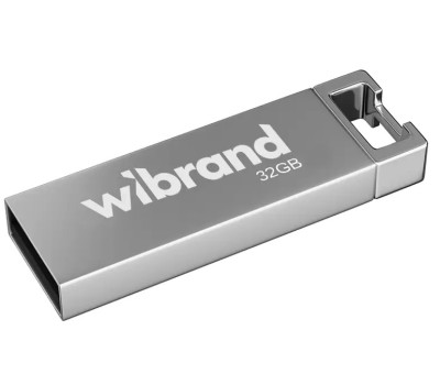Флеш накопичувач USB 32Gb Wibrand Chameleon, Silver, USB 2.0 (WI2.0/ CH32U6S)