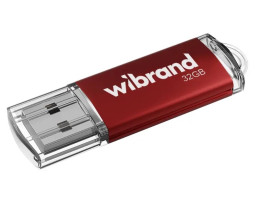 Флеш накопичувач USB 32Gb Wibrand Cougar, Red, USB 2.0 (WI2.0/ CU32P1R) Флеш накопичувач USB 32Gb Wibrand Cougar, Red, USB 2.0 (WI2.0/ CU32P1R)
