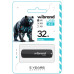 Флеш накопичувач USB 32Gb Wibrand Grizzly, Black, USB 2.0 (WI2.0/ GR32P3B)